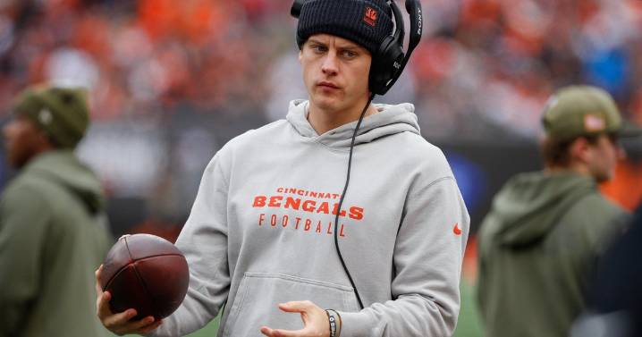 Joe Burrow returns to practice with Bengals but won't play against Steelers
