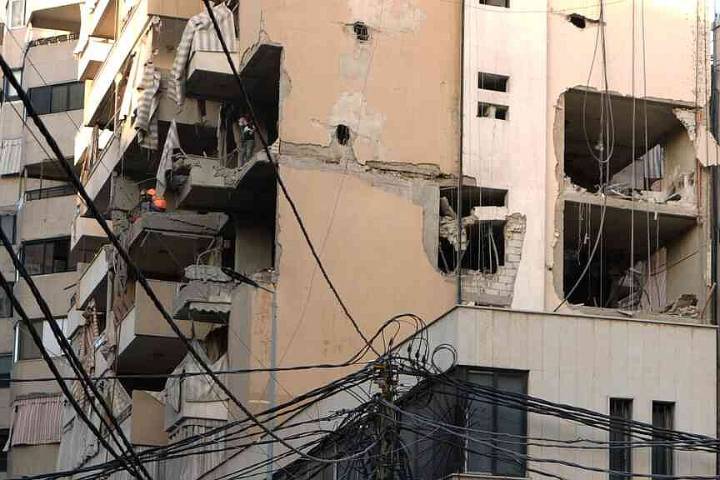 Israel strikes Beirut, kills Hezbollah official