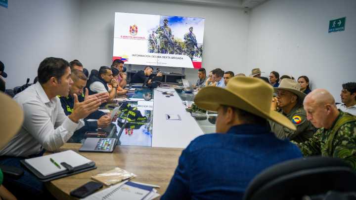 Conclusiones del 1er Consejo de Seguridad en Casanare