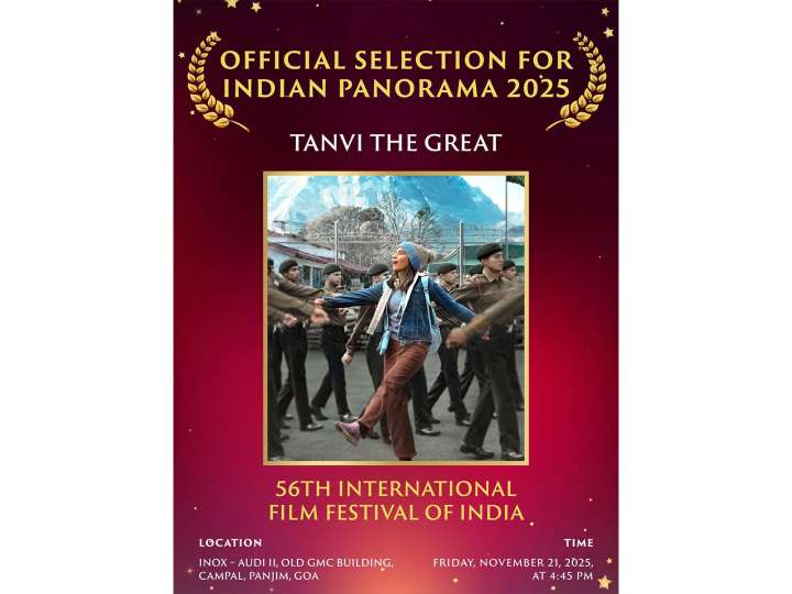 Anupam Kher directorial 'Tanvi The Great' to be screened at IFFI