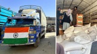 India Delivers Food For Earthquake