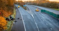 M4 crash tragedy as man, 32, dead after car careers off motorway