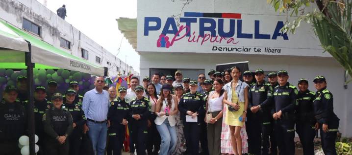 En Los Almendros, inauguran punto de atención para casos de violencia basada en género