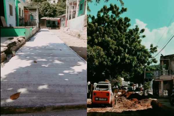 Avanza la pavimentación en San Martin y Bastidas