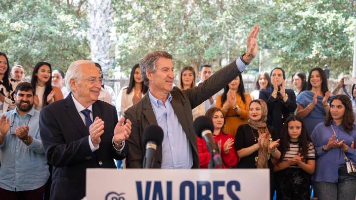Feijóo, sobre el Gobierno de Sánchez: “Están acabados. Solo les queda revolverse contra los jueces”