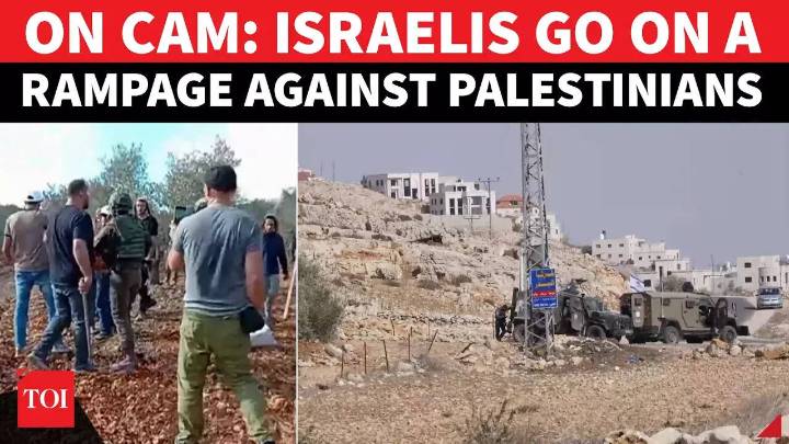 Violent Israeli Settlers Attack Palestinian Natives In West Bank, Then Rampage Through Olive Fields