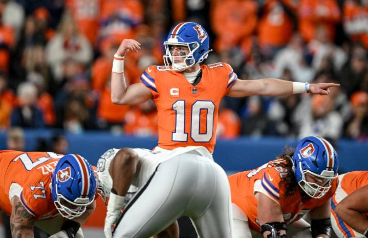 Broncos QB Bo Nix's latest point of emphasis: Command and communication