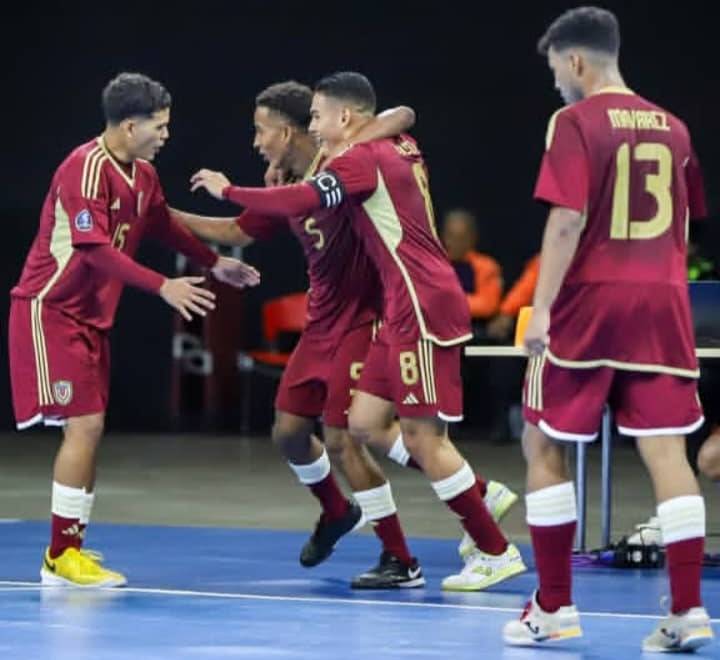 Inizio brillante per la Vinotinto nella “Conmebol Liga Evolución Futsal!”