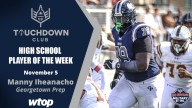 Player of the Week: Georgetown Prep’s Manny Iheanacho