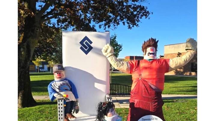 Top scarecrows announced in Coldwater chamber contest