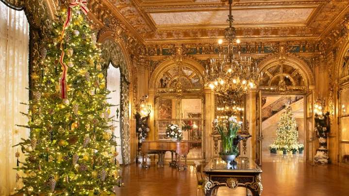 Take a holiday road trip to Newport's Gilded Age mansions