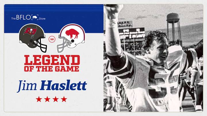 Bills announce Jim Haslett as Legend of the Game for Tampa Bay matchup