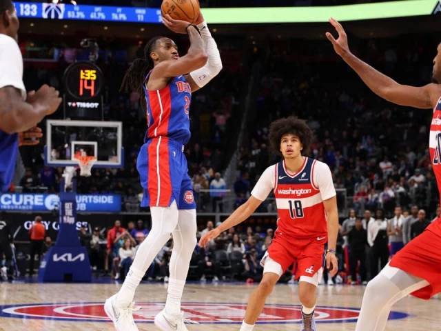 Pistons win streak hits seven on night of NBA thrillers