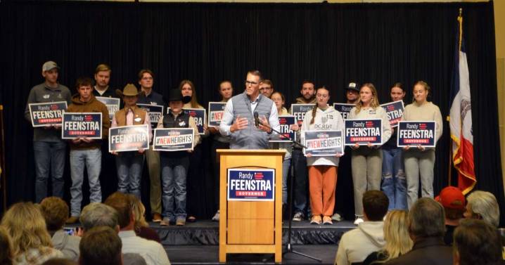 Feenstra sets sights on Rob Sand at Sioux Center tour launch for governor