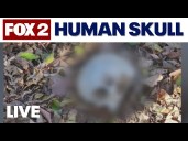 LIVE | Suspected human remains unearthed by workers in Wayne