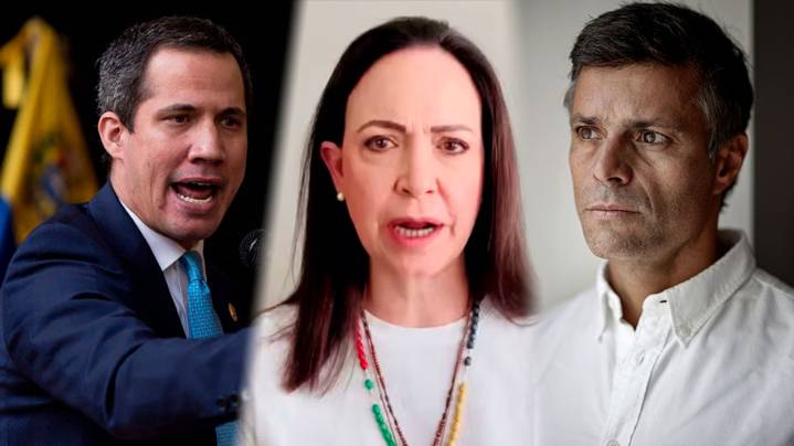 Rechazo superior al 90 %: Guaidó, López y Machado son los dirigentes peor valorados, según Hinterlaces