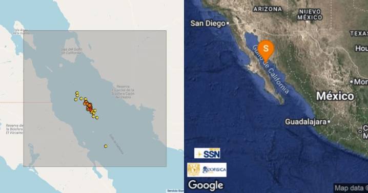 Enjambre sísmico sacude el Golfo de California: más de 30 temblores en menos de una semana