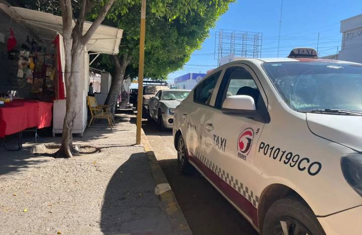 Revive servicio de taxi por día de muertos en Obregón
