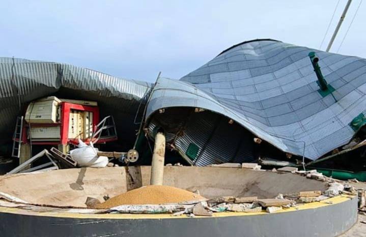 Lluvias intensas y vientos arrasaron el centro del país y reconfiguran el escenario del campo