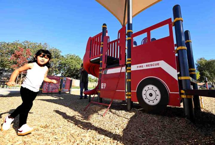 Tim Strack Park honors late Riverside fire captain with themed playground