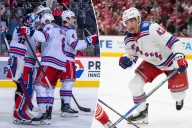 Noah Laba delivers in Michigan homecoming to help Rangers beat Red Wings