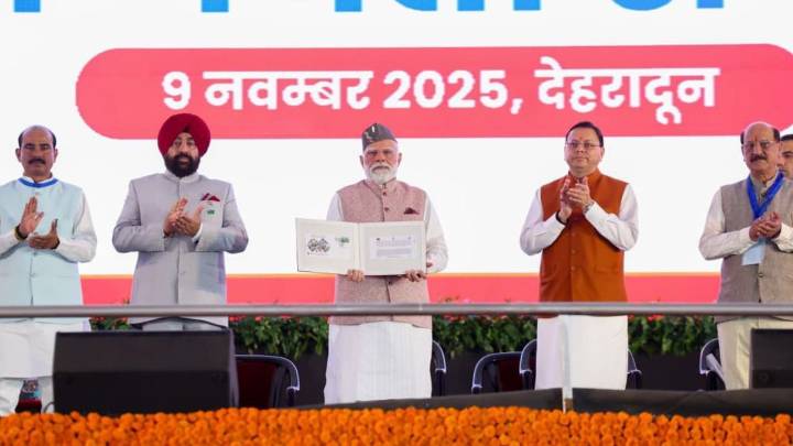 PM Modi unveils Rs 8,260 crore projects in Dehradun, urges roadmap for Uttarakhand’s next 25 years