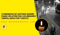 Comunidad de Antonio Nariño hará una nueva velatón por la salud de los menores arrollados por taxista