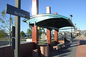 Man hospitalized after being hit by Amtrak train in Northridge