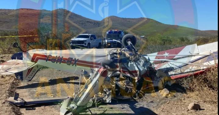 Cae de avioneta en Anáhuac–Santa Isabel, Chihuahua dejando dos personas muertas