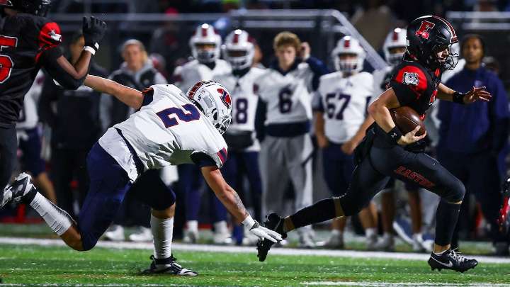 Easton football puts away Liberty, sets up blockbuster District 11 final with Parkland
