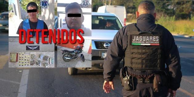 Detienen a dos sujetos en Zapopan; uno en la colonia Los Maestros y otro en San Isidro