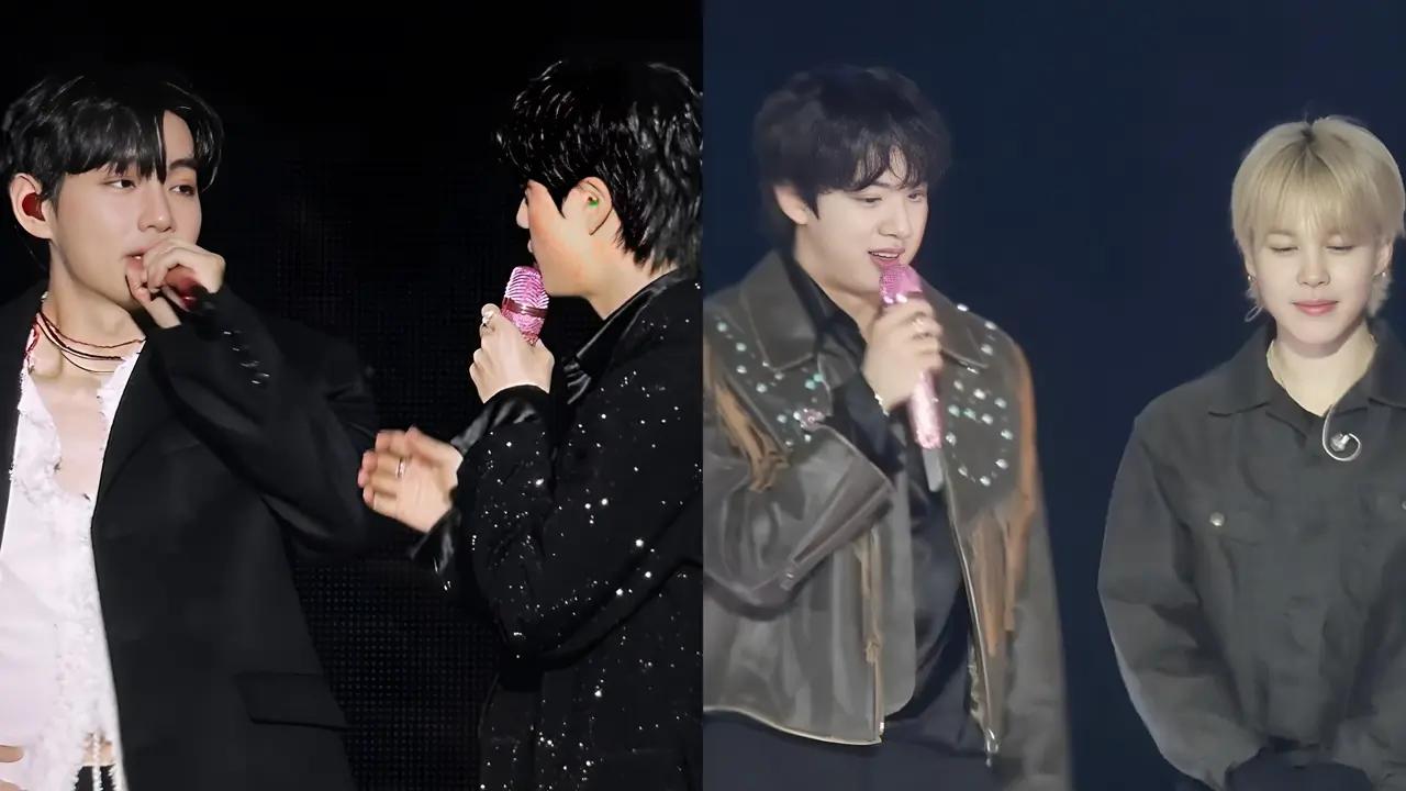 BTS: Kim Taehyung aka V bursts out in tears at D2 of Kim Seokjin's concert; Jimin performs straight on stage