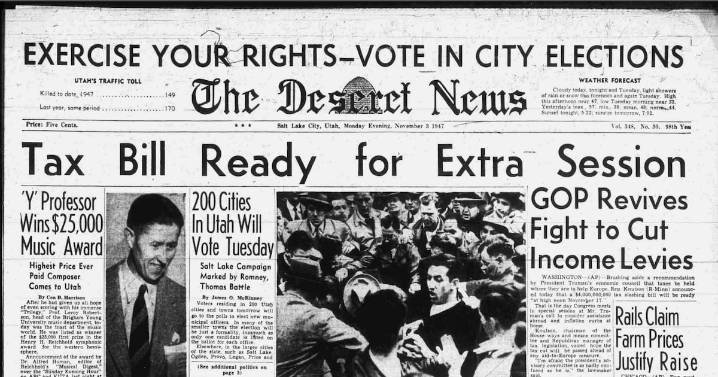 Deseret News archives: The 26-second flight of Howard Hughes’ ‘Spruce Goose’