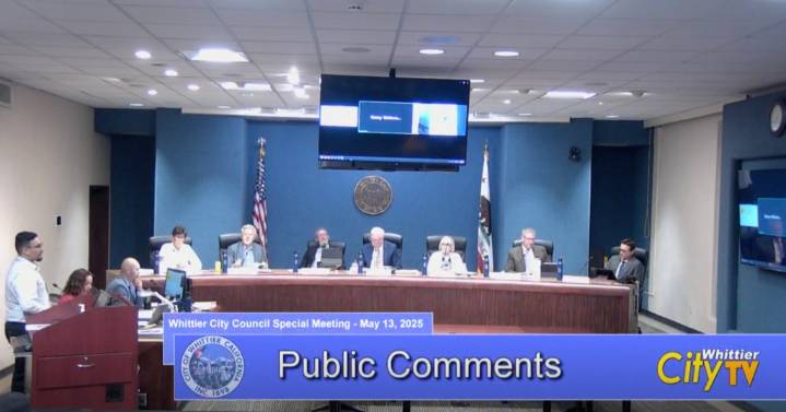 Whittier City Council just muted its public comment during a meeting. Can they do that?