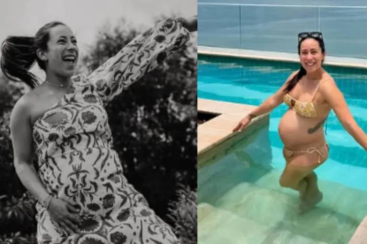 Mariana Pajón y Vincent Pelluard celebraron el nacimiento de su primer hijo en Medellín