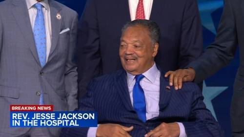 Civil rights activist Rev. Jesse Jackson hospitalized at Northwestern Hospital in Chicago, Rainbow PUSH Coalition and sources say