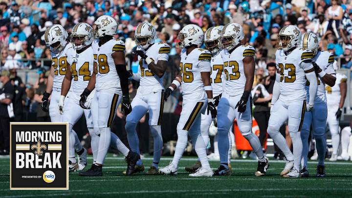 Morning Break: Saints recap Week 10 win over Panthers