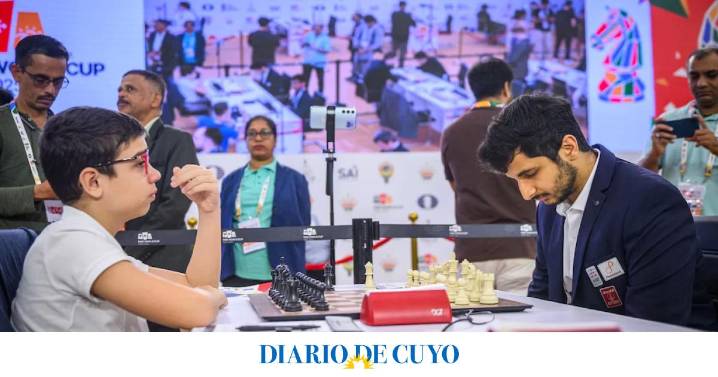 Gran actuación de Faustino Oro en el Mundial del Ajedrez ante uno de los mejores del mundo