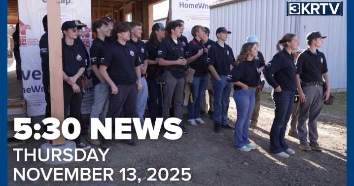 KRTV 5:30 News for Thursday, November 13, 2025