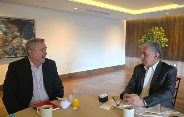 Sostienen Leopoldo Mares reunión con Cónsul Comercial de Canadá