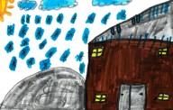 Weather Drawing: Here comes the snow!