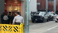Reportan Fuerte Movilización Policíaca en Sucursal Bancaria en Plaza Comercial de Boca del Río