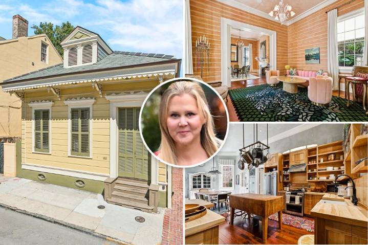 Amy Schumer's charming New Orleans cottage asks $1.25M