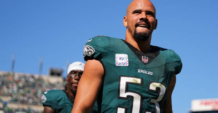 Eagles nominate Zack Baun for 2025 Art Rooney Sportsmanship Award