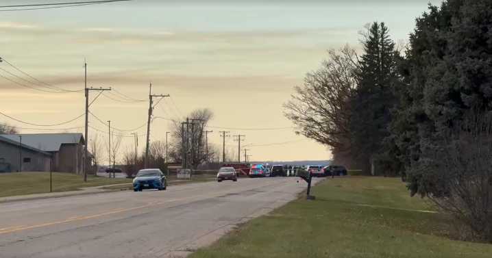 Four injured in serious car crash near local high school