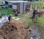 Continúa la obra de ampliación de la Delegación Saladillo Norte