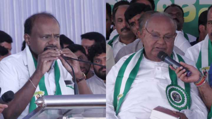 JD(S) organises exhibition to mark completion of 25 years