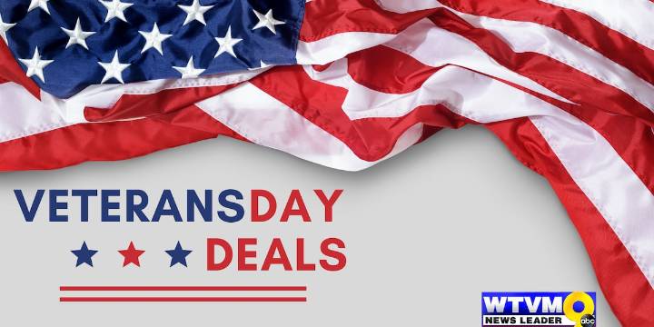LIST: Veterans Day freebies in the Chattahoochee Valley