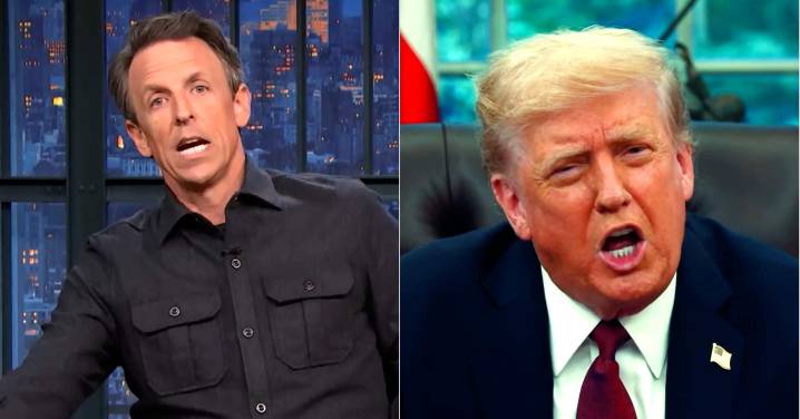 Trump Diagnoses Seth Meyers With ‘Incurable Case’ of ‘TDS’ After Epstein Barbs