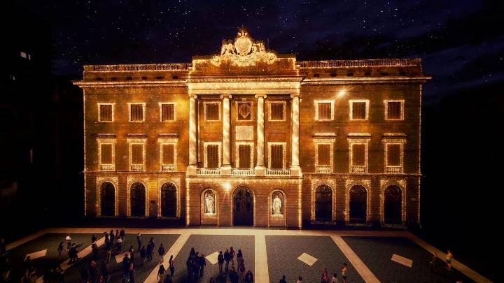 Barcelona olvida los controvertidos pesebres de la plaza Sant Jaume y monta un show de luces